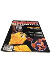 Street & Smiths Pro Basketball NBA December 1997 Shaq Kidd Magazine Vintage