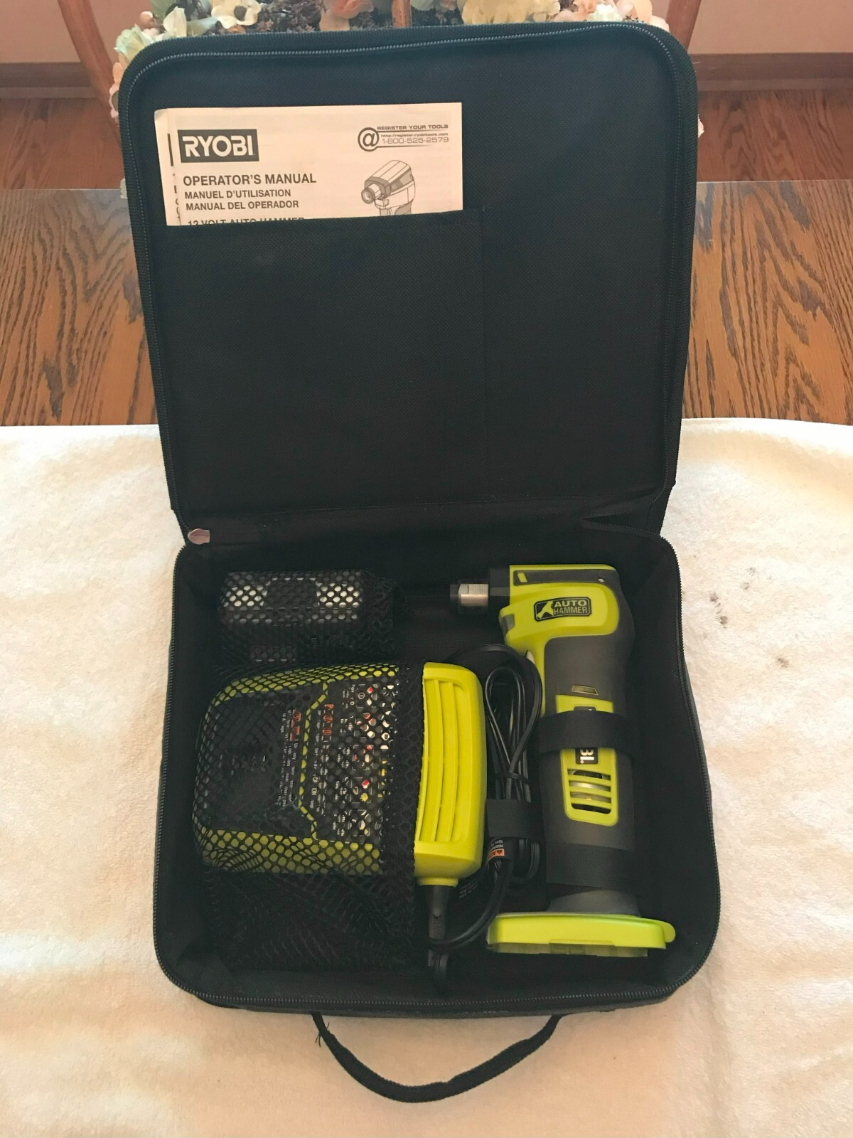 Ryobi (2009) Auto Hammer JG001 Kit (Good Condition) (Battery Defective