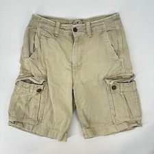 American Eagle Outfitters Cargo Shorts Size 32 Heavy Y2K VTG Khaki