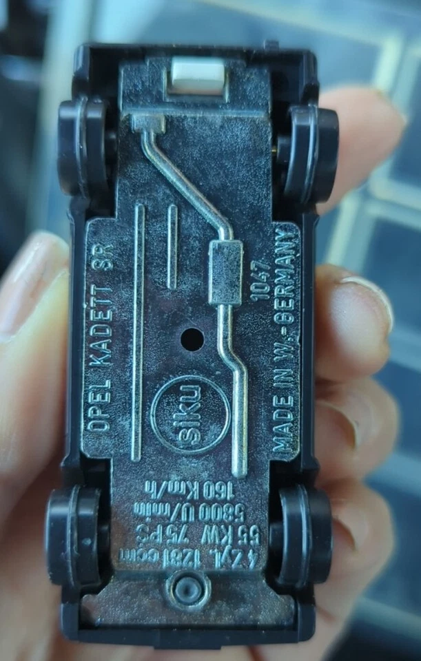 Coche diecast vintage Siku hecho en Alemania Occidental Opel Cadet SR ¡Muy bonito! Foto 4 de 4