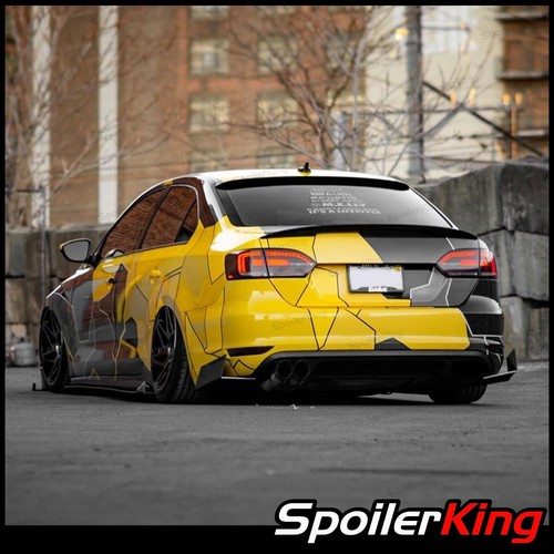 SpoilerKing techo trasero alerón ala se adapta a: Volkswagen Jetta VI 2011-18 284R - Imagen 16 de 21
