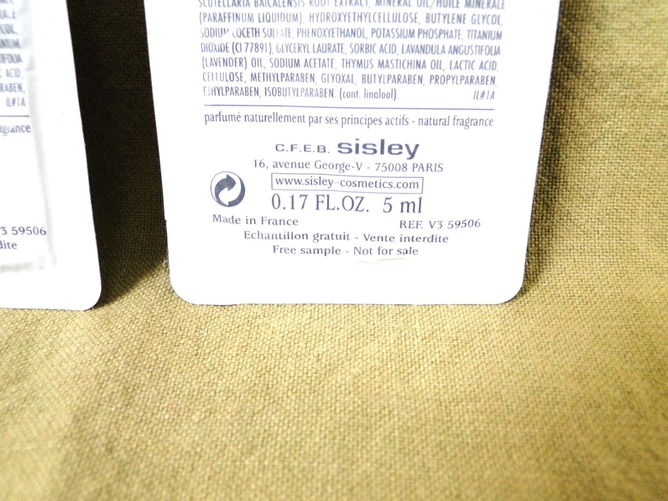 2x Limpiador Espumoso Aclarador Sisley Tamaño Muestra 5 ml/0.17 fl. oz. Foto 4 de 4