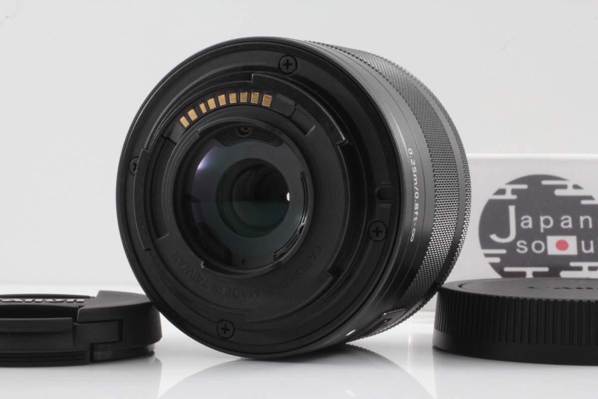 Canon EF-M15-45mm F3.5-6.3 IS STM Black Graphite Interchangeable