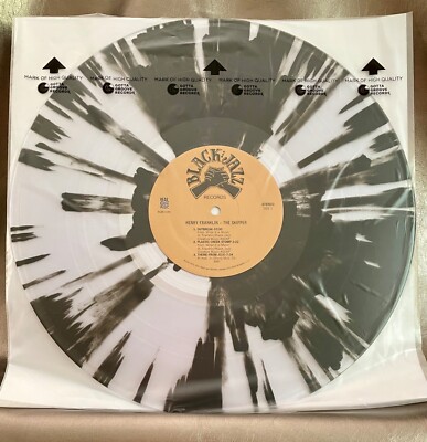 HENRY FRANKLIN ~ The Skipper  (Splatter Vinyl) LP Black Jazz only 200 made MINT