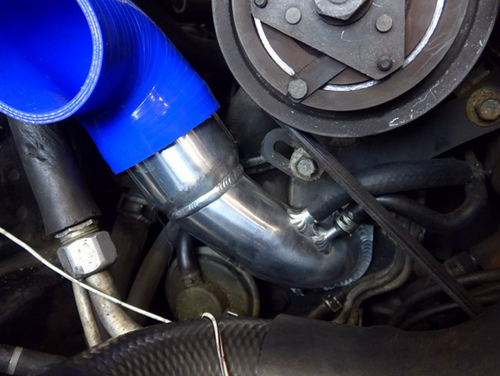Kit de tubos de admisión de aire frío para RX7 RX-7 FD stock doble turbo 92-02 negro - Imagen 5 de 5