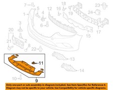 MAZDA OEM 14-17 6 Bumper Components-Lower Deflector GHP9500S0A