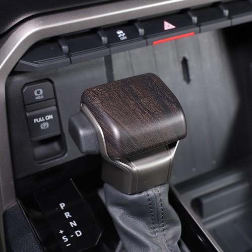 For Toyota Tundra 2022+ Center Control Shift Head Decorate Cover Oak Wood Grain - Picture 9 of 13