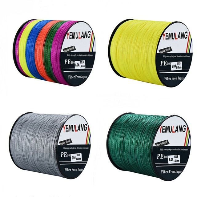 4 Strands 300m PE Multifilament Braided fishing line Fly Fishing Thread