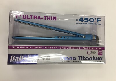 BaByliss PRO Nano Titanium Mini Hair Straightening Iron  display picture 1