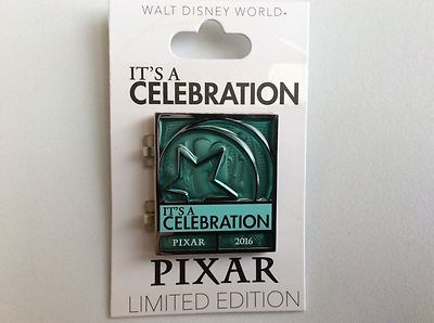 Walt Disney World- Pixar- It's a Celebration 2016 Pin Finding Nemo, Dory, hinged