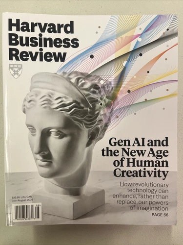 Harvard Business Review Magazine Gen AI New Age Of H Creativity July Aug 2023