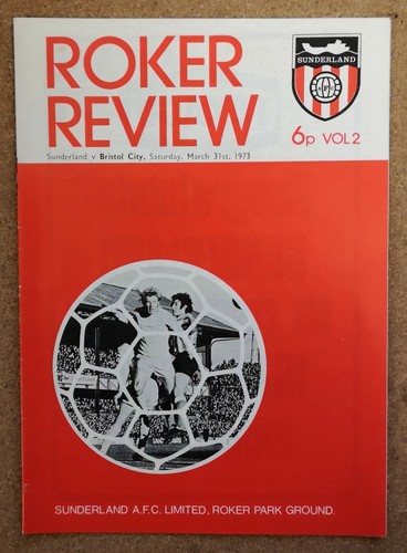 Programme Sunderland Football Club Roker Park Programmes - Various 1972 - 1975 - Picture 13 of 43