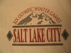 Salt Lake City 2002 Olympics Jersey XIX Olympic Winter Games Licensed No Tag — photo 2