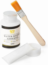 Gilding Adhesive Kit, Gold Leaf Sheets Glue, Gold Foil Paint for Craft Art, Epox