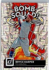 2022 Donruss Bomb Squad Vector Bryce Harper #BS-9