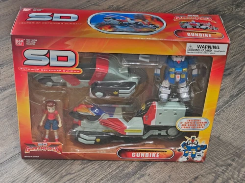 Bandai Superior Defender Gundam Gunbike Capt. Gundam Bonus Shute Figure VINTAGE