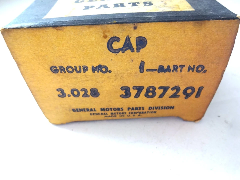 NOS 1940'S 1950'S CHEVY CAR TRUCK TAMPA DE GASOLINA COMBUSTÍVEL EATON - Imagem 2 de 4