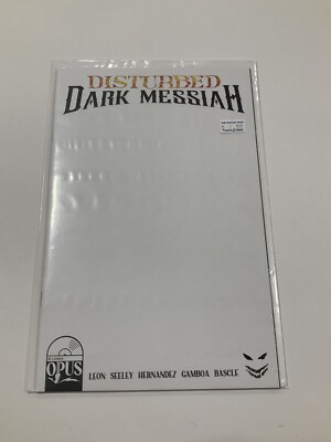DISTURBED DARK MESSIAH 1 NM NEAR MINT BLANK SKETCH VARIANT OPUS 