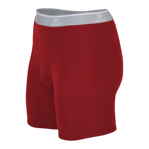 George Herren 6er Pack Boxershorts versch. Größen NEU Einfarbig Regular Leg Baumwolle - Bild 4 von 13