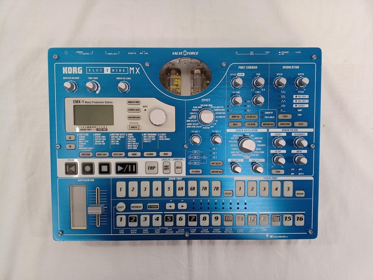 KORG 真空管アンプ搭載アルペジエーター ELECTRIBE EMX-1SD KORG EMX-1 SD Electribe Music Workstation Drum Machine Synth