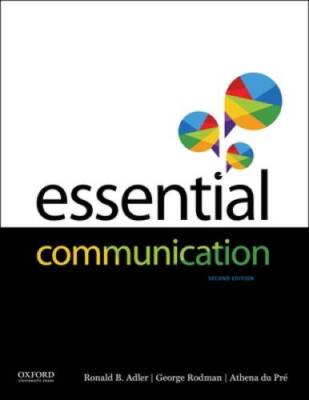 Essential Communication - Paperback By Adler, Ronald - GOOD