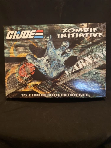 GI JOE COLLECTORS CLUB CONVENTION BOX SET 2014 ZOMBIE INITIATIVE COMPLETE