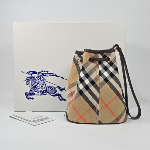 Burberry Drawstring Bucket Pouch 151477762