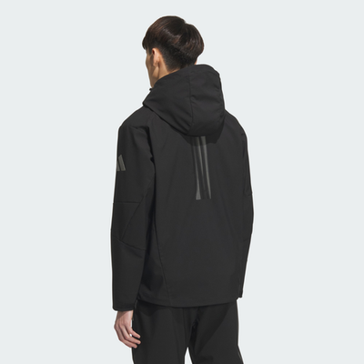 adidas Premium Sport Bonded Fleece Woven Jacket Black KA1218 Japan