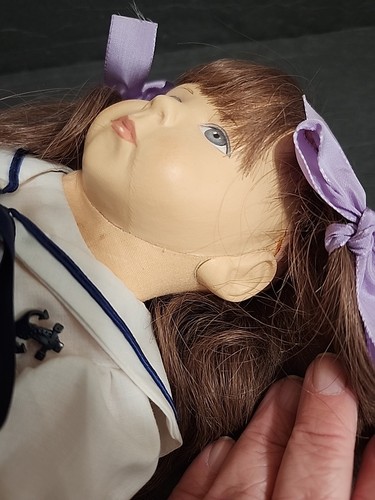 Christine Adams Tiny Tots Muñeca Hecha a Mano Firmada Marinera Niña - Imagen 11 de 24
