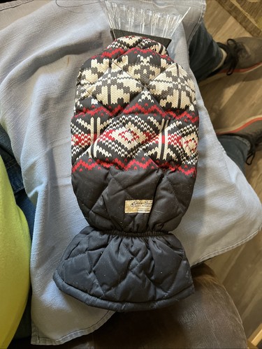 Eddie Bauer piumino d'oca trapuntato ghiaccio/neve raschietto guantone con raschietto - Foto 1 di 7