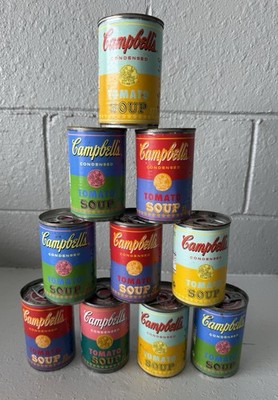 Andy Warhol Campbell s Soup Can 50 Years Lot