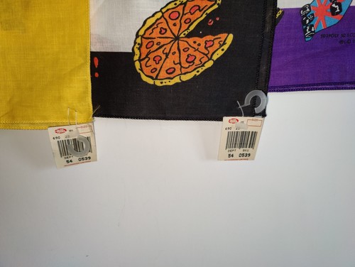 3 Vintage Teenage Mutant Ninja Turtles Bandanas with Tags -Read - Picture 3 of 15