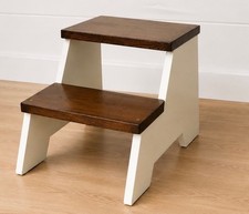 Step Up Kids Stool Kitchen/bathroom Wooden Handmade