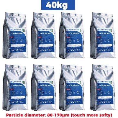 40kg DTF Powder, DTF Hot Melt Adhesive Powder 80-170μm Local pickup
