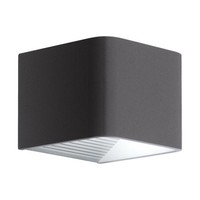 Anthrazit Moderne Wandleuchte Leuchter AußEnlampe Garten 600Lm IP44