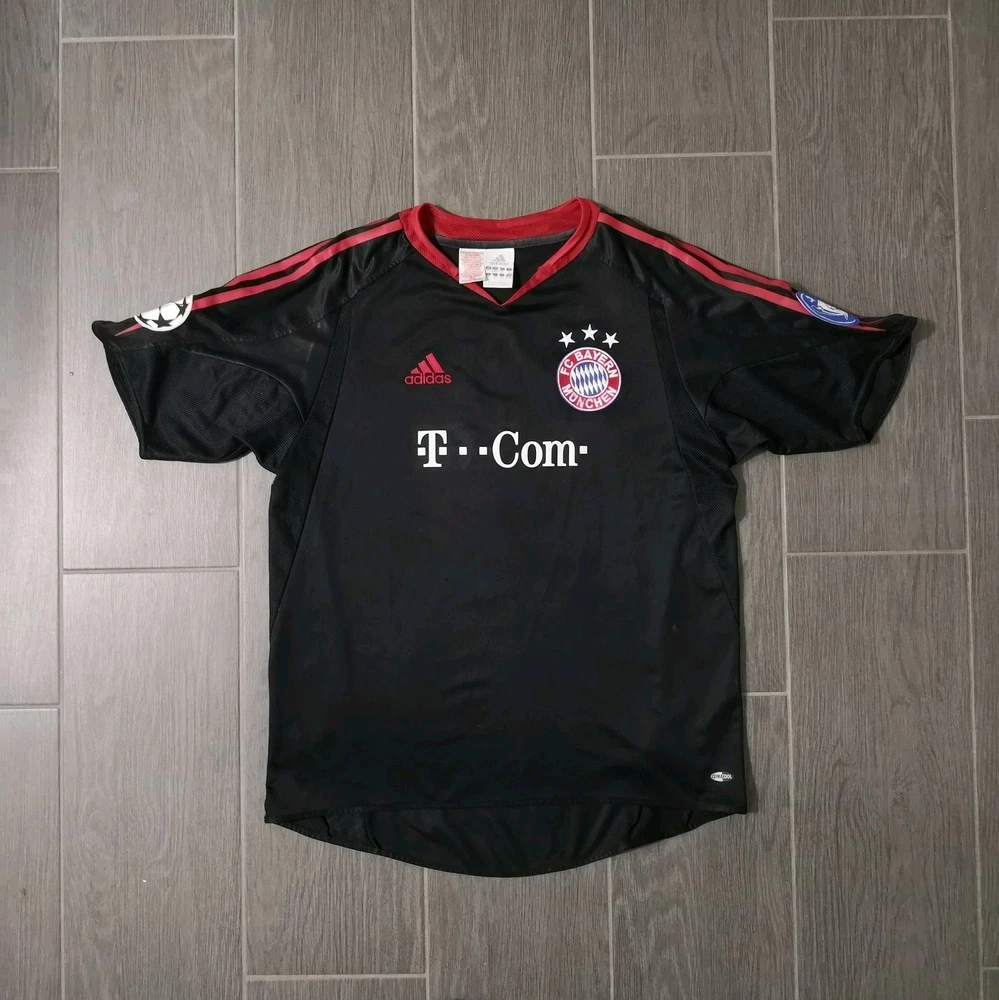 FC Bayern München Makaay 10 Vintage Retro 2004/05 CL Trikot Größe: XS 176 Adidas