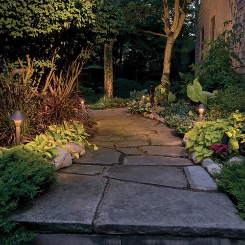 Hinkley Lighting 16019-LL Single Hardy Island 12V LED Outdoor - Black - Picture 3 of 5