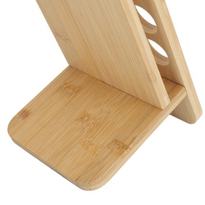 Wood Essential Oil Stand Tabletop Aromatherapy Display Storage Rack For Nail SET