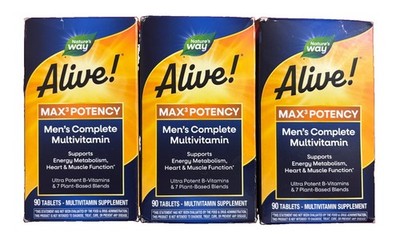 Nature's Way Alive!, Men's Multi, Vitamin & Mineral