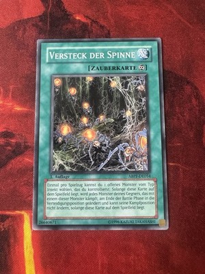 YU-GI-OH! - Versteck der Spinne - ABPF-DE054 - 1.Auflage