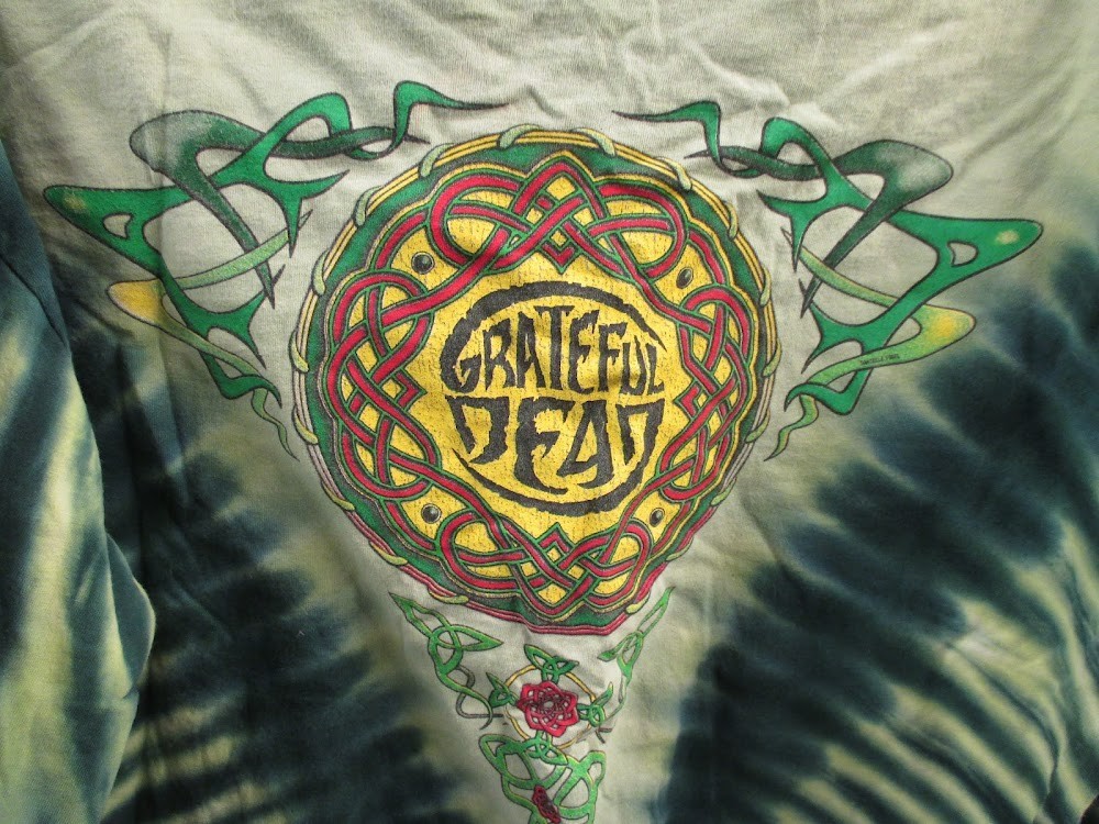Vintage 2002 Grateful Dead Celtic Tie Dye Long Sleeve Graphic Shirt Size L image 5