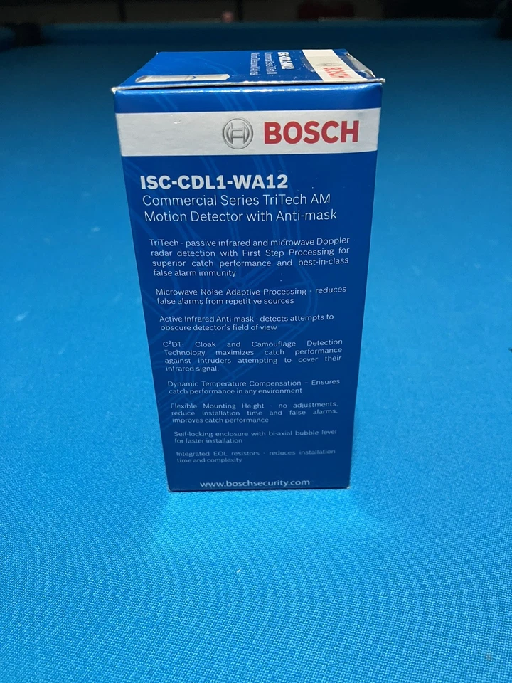 BOSCH ISC-CDL1-WA12 Commercial Series TriTech AM Motion Detector w/Anti-mask - Image 4 of 4