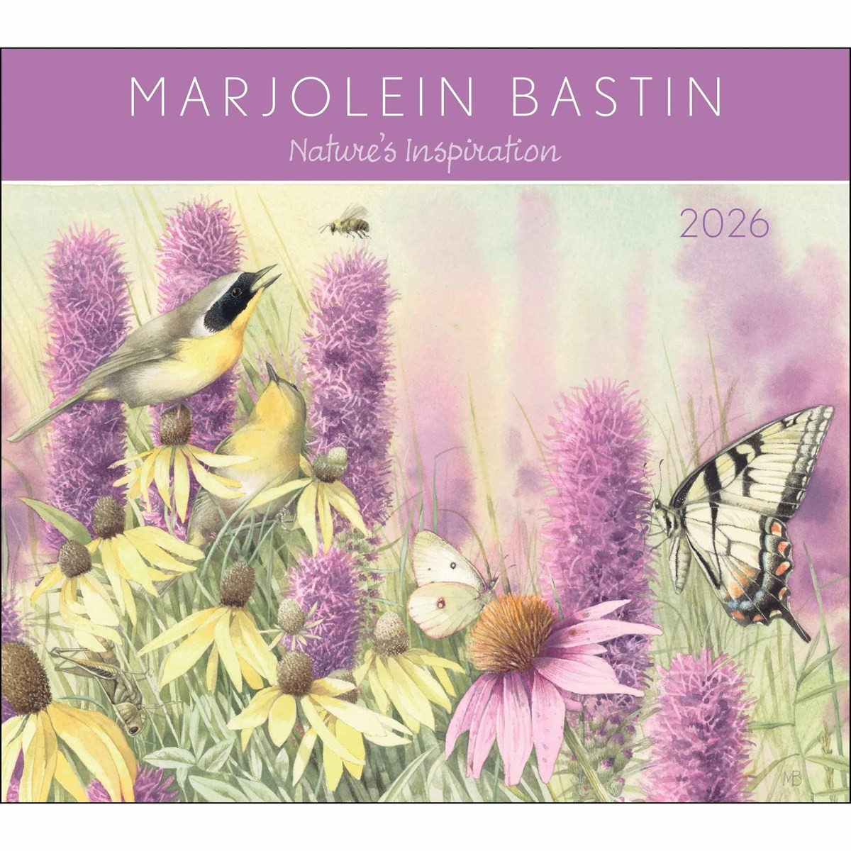 Marjolein Bastin, Butterflies and Blooms Deluxe Calendar 2026, Gift