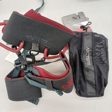 ARC'TERYX R-320A Climbing Harness XS w/Storage Case Tagged