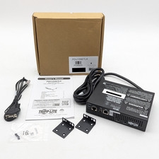 Tripp Lite 1.44 kW 120V Single-Phase Switched Mini PDU PDU15NETLX Black