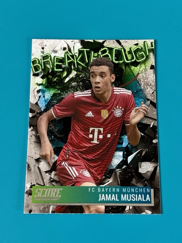 2021 Panini FIFA Score Soccer Breakthrough Card Jamal Musiala Bayern München