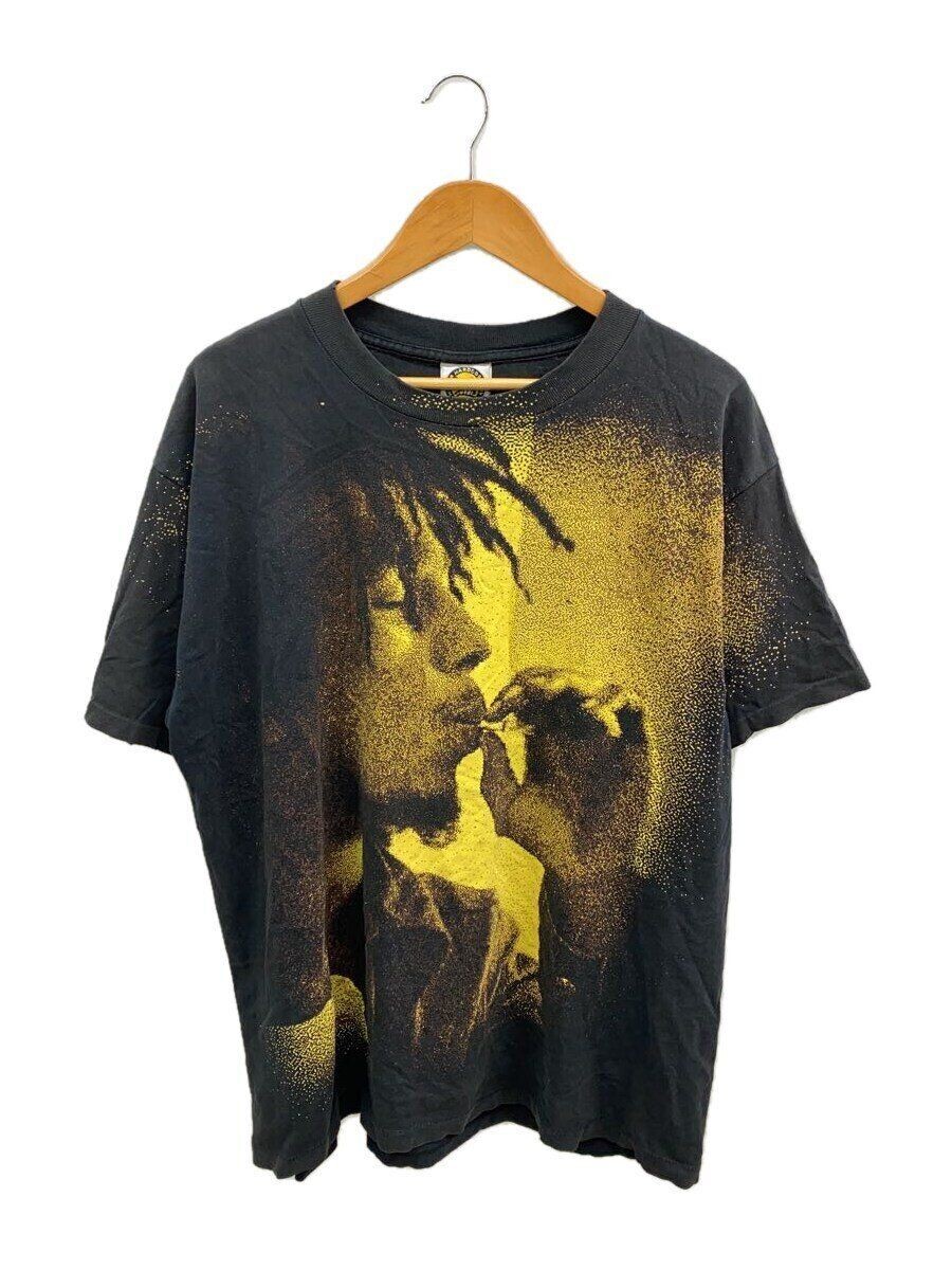 ALTRA T shirt altre marche NUOVO ORDINE MONDIALE XL COTONE nero BOB MARLEY