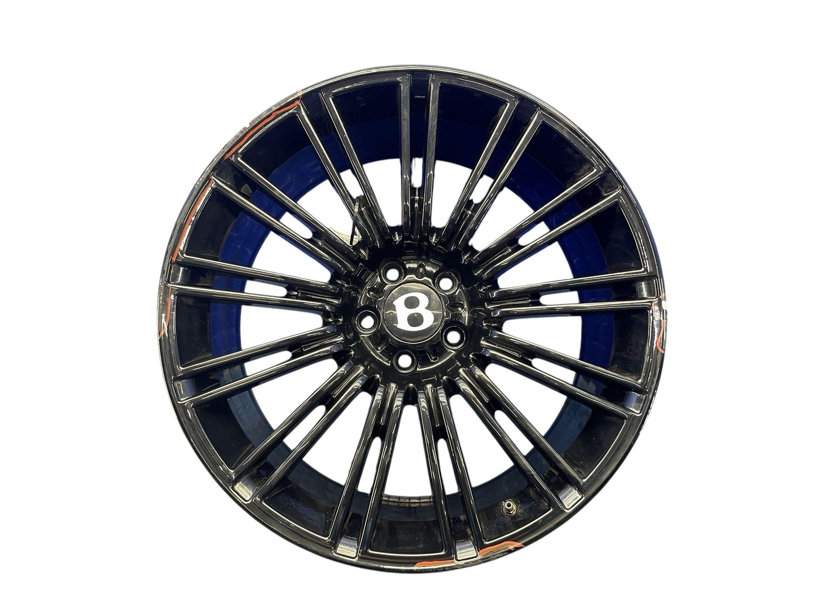2006-2010 BENTLEY CONTINENTAL GTC 20X9.5 WHEEL RIM W/ HUB CAP *CURB RASH* OEM
