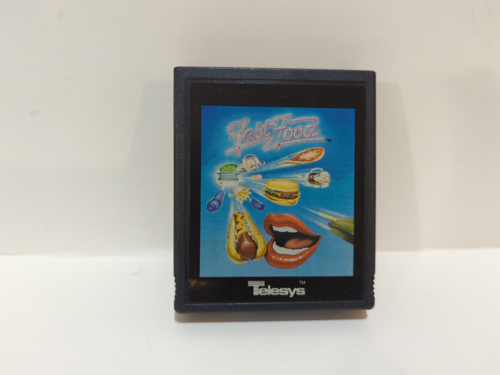 Fast Food (Atari 2600, 1982) Authentic Cartridge tested.