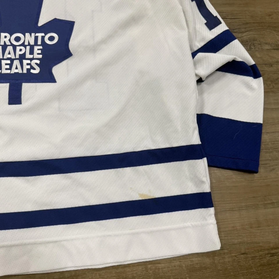 Mats Sundin Maples Leafs Jersey Hombre’s XL CCM Usado Foto 4 de 4